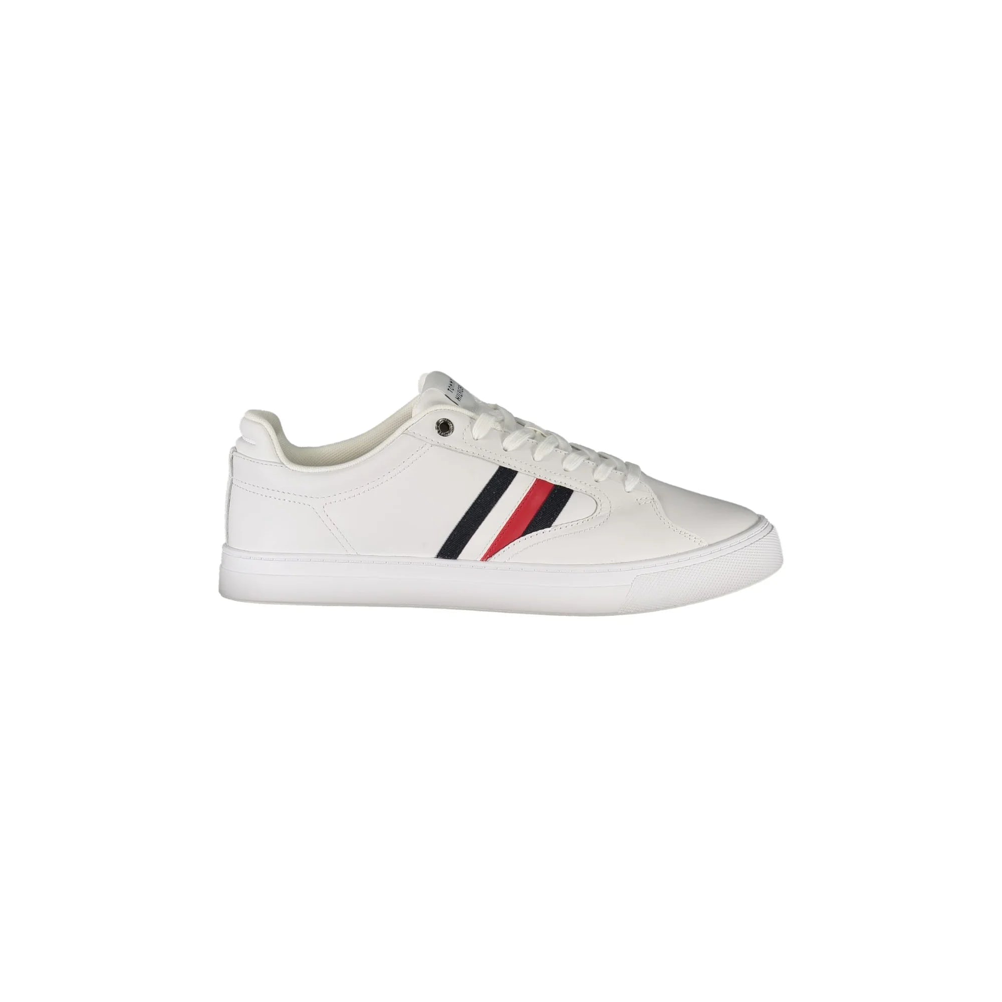 TOMMY HILFIGER Sneakers Uomo Bianche con Lacci e Plantare Removibile Bianco - foto prodotto